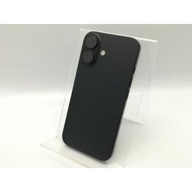 【中古】Apple 国内版 【SIMフリー】 iPhone 16 128GB ブラック MYDQ3J/A【神保町】保証期間１ヶ月【ランクA】