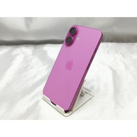 【中古】Apple 国内版 【SIMフリー】 iPhone 16 512GB ピンク MYE43J/A【ECセンター】保証期間１ヶ月【ランクB】