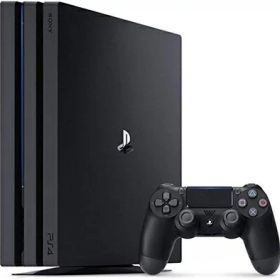 【中古】 PlayStation 4 Pro ジェット・ブラック 1TB (CUH-7200BB01)【メーカー生産終了】