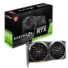 【中古】 MSI GeForce RTX 3060 VENTUS 2X 12G OC グラフィックスボード VD7553