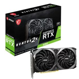 【中古】（新古品・未使用品） MSI GeForce RTX 3060 VENTUS 2X 12G OC グラフィックスボード VD7553