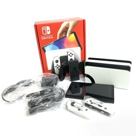 Nintendo Switch 任天堂 スイッチ本体 有機EL/HEG-S-KAAAA ホワイト 【中古】