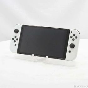 【中古】Nintendo(任天堂) Nintendo Switch 有機ELモデル Joy-Con(L)／(R) ホワイト 【348-ud】