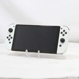 【中古】Nintendo(任天堂) Nintendo Switch 有機ELモデル Joy-Con(L)／(R) ホワイト 【269-ud】