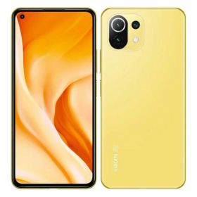 【中古】【安心保証】 Xiaomi Mi 11 Lite 5G[128GB] SIMフリー シトラスイエロー