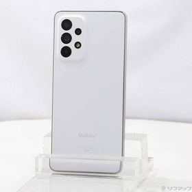 〔中古〕GALAXY(ギャラクシー) Galaxy A53 5G 128GB オーサムホワイト SCG15 au SIMフリー〔258-ud〕