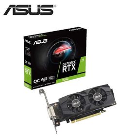 ASUS｜エイスース ASUS NVIDIA GeForce RTX 3050 チップセット搭載グラフィックボード RTX3050-O6G-LP-BRK 返品種別B