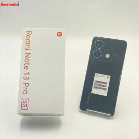 【新品・未使用】Xiaomi Redmi Note 13 Pro 5G 8GB/256GB ミッドナイトブラック x