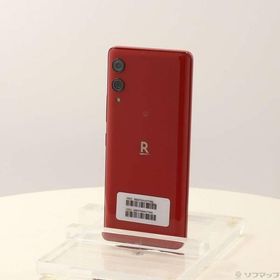 〔中古〕楽天 Rakuten Hand 5G 128GB クリムゾンレッド P780 楽天 SIMフリー〔251-ud〕