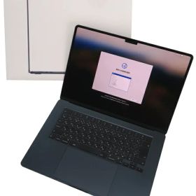 【Apple】アップル『MacBook Air / 15inch / M2 8コア/10コア / 8GB / 256GB / ミッドナイト』MQKW3J/A 2023 ノートパソコン 1週間保証【中古】