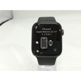 【中古】Apple Apple Watch Series4 44mm GPS スペースグレイアルミニウム/ブラックスポーツバンド MU6D2J/A【浜松駅前】保証期間１ヶ月【ランクB】