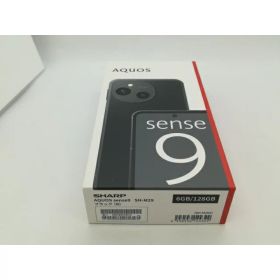 【未使用】SHARP 国内版 【SIMフリー】 AQUOS sense9 ブラック 6GB 128GB SH-M29【大須2】保証期間3ヶ月