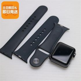 超美品 Apple Watch series3 38mm GPSモデル スペースグレイ 即日発送 Apple 中古 あすつく 土日祝発送OK