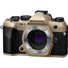 OM SYSTEM ミラーレス一眼カメラ「OM SYSTEM OM-5 Mark II」ボディー（サンドベージュ） OM-5MK2_ボデイ-_BEG