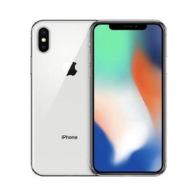 iPhoneX[256GB] au シルバー【安心保証】