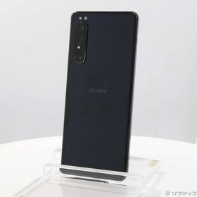 〔中古〕SONY(ソニー) Xperia 1 II 128GB ブラック AUXP1II auロック解除SIMフリー〔348-ud〕
