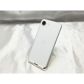 【中古】Apple docomo 【SIMフリー】iPhone 16e 128GB ホワイト MD1R4J/A【ECセンター】保証期間１ヶ月【ランクB】