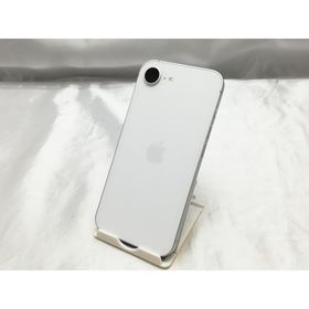 【中古】Apple SoftBank 【SIMフリー】 iPhone 16e 128GB ホワイト MD1R4J/A【ECセンター】保証期間１ヶ月【ランクB】