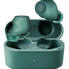 オーディオテクニカ 完全ワイヤレスイヤホン ATH-CKS30TW+ GR エバーグリーン