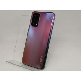【中古】Oppo au 【SIMロック解除済み】 OPPO A54 5G ファンタスティックパープル 4GB 64GB OPG02【日本橋3】保証期間１ヶ月【ランクC】