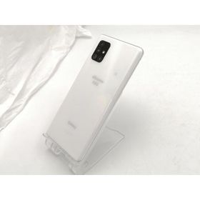 【中古】SAMSUNG docomo 【SIMロック解除済み】 Galaxy A51 5G プリズムブリックス ホワイト 6GB 128GB SC-54A【ECセンター】保証期間１ヶ月【ランクA】