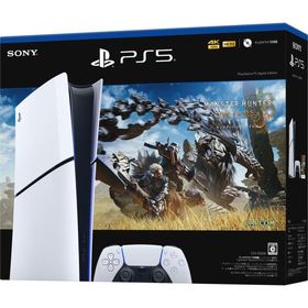 ［PS5］PlayStation(R)5 デジタル・エディションモンスターハンターワイルズ同梱版 PS5 本体 【送料550円対象品】 CFIJ-10026