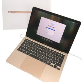 【Apple】アップル『MacBook Air / 13inch / M1 8コア/7コア / 8GB / 256GB / ゴールド』MGND3J/A 2020 ノートパソコン 1週間保証【中古】