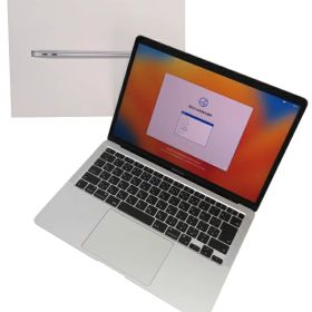 【Apple】アップル『MacBook Air / 13inch / M1 8コア/8コア / 16GB / 512GB / シルバー』Z128000CD(MGNA3J/A) 2020 ノートパソコン 1週間保証【中古】