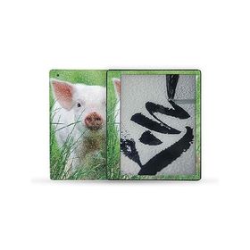 MightySkins Glossy Glitter Skin Compatible with Kindle Scribe (2022) Full Wrap - Piglet | Protective, Durable High-Gloss Glitter Finish | _並行輸入