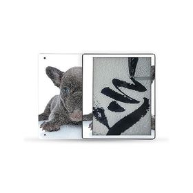 MightySkins Glossy Glitter Skin Compatible with Kindle Scribe (2022) Full Wrap - French Bulldog | Protective High-Gloss Glitter Finish | E_並行輸入