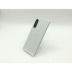 【中古】SONY au 【SIMフリー】 Xperia 5 IV 8GB 128GB SOG09 エクリュホワイト【広島】保証期間１ヶ月【ランクC】
