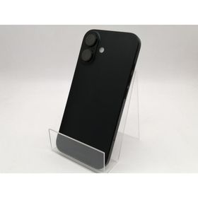 【中古】Apple docomo 【SIMフリー】 iPhone 16 256GB ブラック MYDW3J/A【高崎モントレー】保証期間１ヶ月【ランクA】
