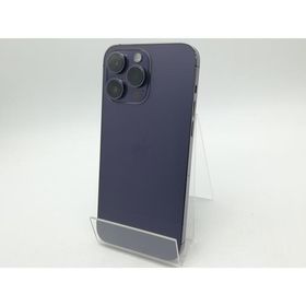 【中古】Apple 国内版 【SIMフリー】 iPhone 14 Pro Max 128GB ディープパープル MQ993J/A【柏】保証期間１ヶ月【ランクB】