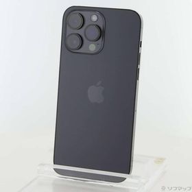 〔中古〕Apple(アップル) iPhone14 Pro Max 512GB スペースブラック MQ9F3J／A SIMフリー〔344-ud〕