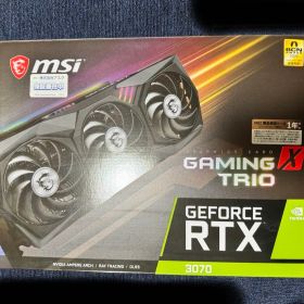 MSI GEFORCE RTX3070 GAMING X TRIO GPU