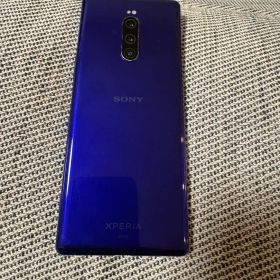 SONY Xperia 1 SOV40紫色 SIMロック解除