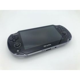 中古 PlayStation Vita (プレイステーション ヴィータ) Wi‐Fiモデル クリスタル・ブラック (PCH-1000 ZA01)