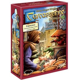 Carcassonne Traders &amp; Builders ボードゲーム 拡張 - 新しい戦略が待っています!中世のタイル敷設戦略ゲーム 子供と大人