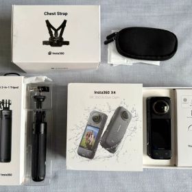 ★Insta360 X4 -8K 360 Action Cam-★ 付属品付き！