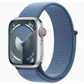 ★アップル / APPLE Apple Watch Series 9 GPS+Cellularモデル 41mm MRHX3J/A [シルバー/ウインターブルースポーツループ]【スマートウォッチ・ウェアラブル端末】【送料無料】