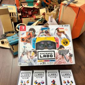 Nintendo Labo VR Kit4本全キット ニンテンドーラボ