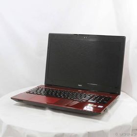 〔中古〕NEC(エヌイーシー) 格安安心パソコン LaVie Note Standard PC-NS700GAR-YC レッド 〔Windows 10〕〔258-ud〕