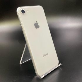 iPhone 8 64GB シルバー SIMフリー 白ロム 動作確認済 85%【全額返金保証】【最速発送】