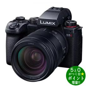 ◆最大3000円CP＋P3倍！！12/20◆パナソニック カメラ ミラーレス一眼カメラ 高倍率ズームレンズキット LUMIX DC-S5M2H ブラック Panasonic【転送不可】