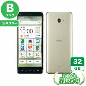 SIMフリー BASIO4 KYV47 シャンパンゴールド32GB 本体[Bランク] Androidスマホ 中古 送料無料 当社6ヶ月保証