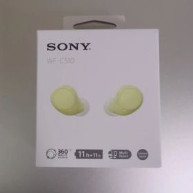 SONY WF-C510 ワイヤレスイヤホン イエロー