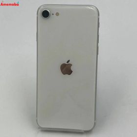 【中古】iPhoneSE 第2世代 256GB ホワイト MXVU2J/A AU版SIMフリー ジャンク品