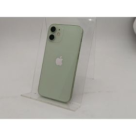 【中古】Apple SoftBank 【SIMロック解除済み】 iPhone 12 mini 128GB グリーン MGDQ3J/A【なんば】保証期間1ヶ月【ランクC】