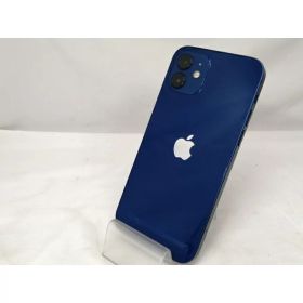 【中古】Apple docomo 【SIMロック解除済み】 iPhone 12 256GB ブルー MGJ33J/A【横浜】保証期間1ヶ月【ランクC】