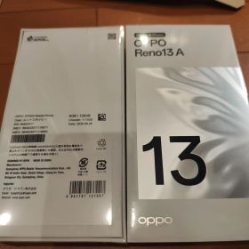 新品未開封2台セットOPPO Reno13 Aルミナスネイビー